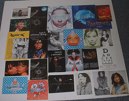 Bj�rk Selection Of Postcards memorabilia UK BJKMMSE326915