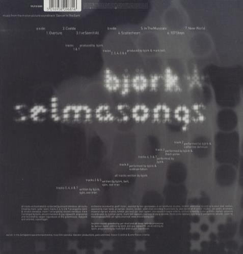 Bj�rk Selma Songs vinyl LP album (LP record) UK BJKLPSE521365
