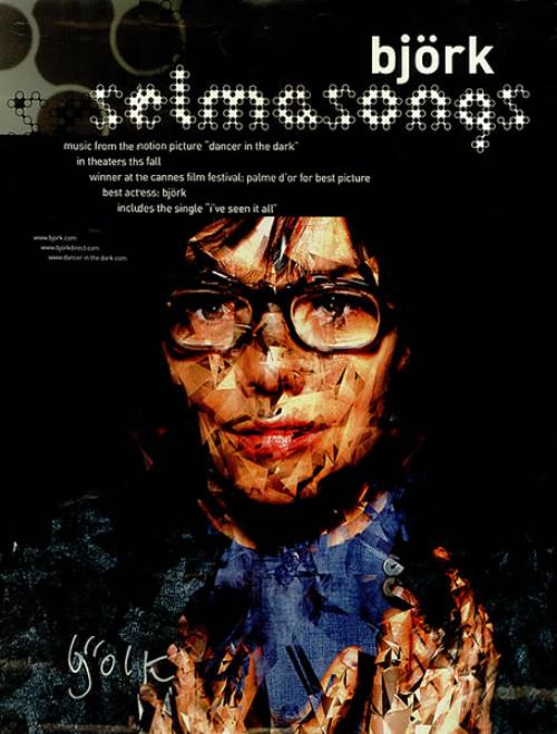 Bj�rk Selmasongs - Autographed poster US BJKPOSE442668
