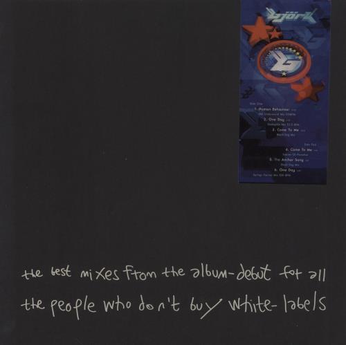 Björk The Best Mixes From The AlbumDebut UK 12" vinyl single (12