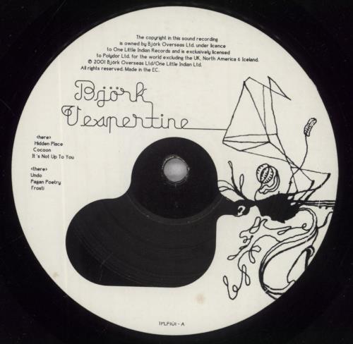 Bj�rk Vespertine - EX 2-LP vinyl record set (Double LP Album) UK BJK2LVE838892