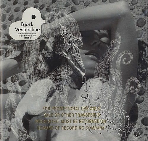 Bj�rk Vespertine CD album (CDLP) US BJKCDVE199106