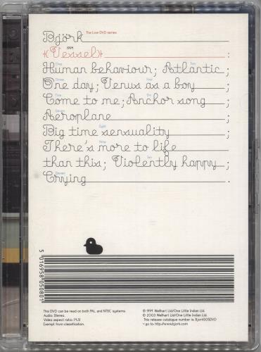 Bjrk Vessel DVD UK BJKDDVE228617