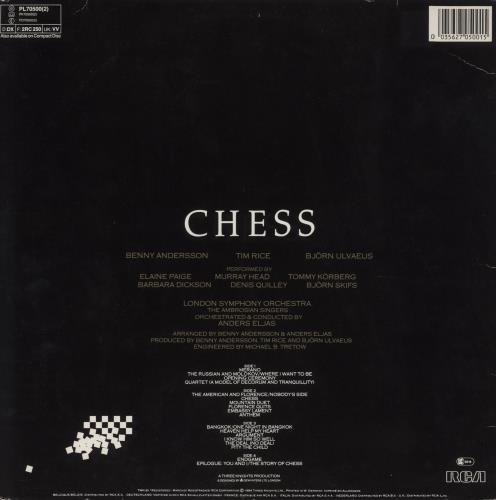 Bjorn & Benny Chess - EX 2-LP vinyl record set (Double LP Album) UK B&B2LCH573840