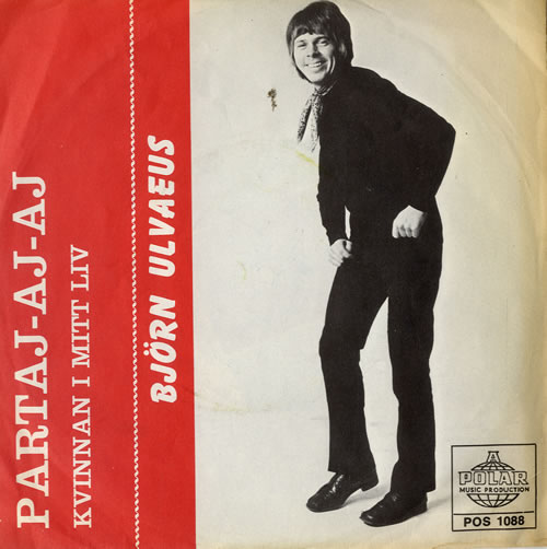Bjorn Ulvaeus Partaj-Aj-Aj 7" vinyl single (7 inch record / 45) Swedish BJO07PA574125