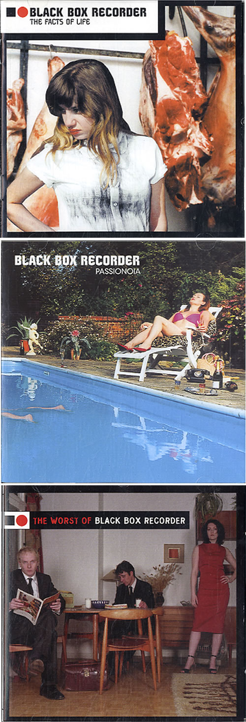 Black Box Recorder 1998 - 2003 Albums 4-CD album set UK BXR4CAL621457