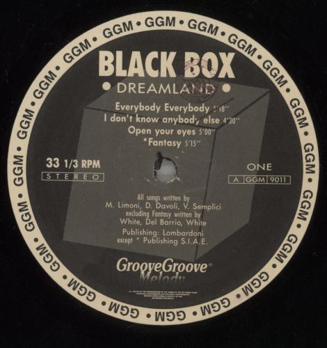 Black Box Dreamland vinyl LP album (LP record) Italian BOXLPDR880025