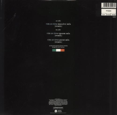 Black Box Ride On Time - Remix 12" vinyl single (12 inch record / Maxi-single) UK BOX12RI267117