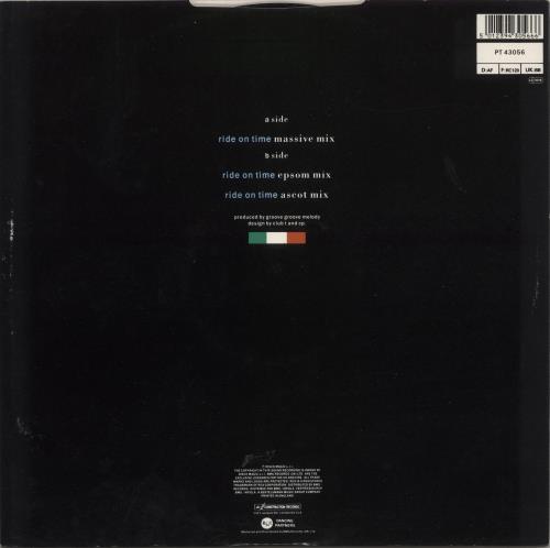 Black Box Ride On Time 12" vinyl single (12 inch record / Maxi-single) UK BOX12RI105157