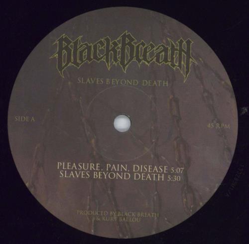 Black Breath Slaves Beyond Death - Shrink 12" vinyl single (12 inch record / Maxi-single) US 42E12SL830600