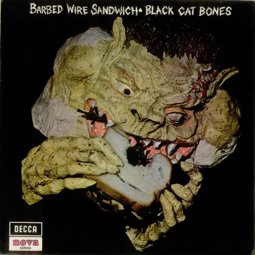 Black Cat Bones Barbed Wire Sandwich - 1st vinyl LP album (LP record) UK BC-LPBA324456