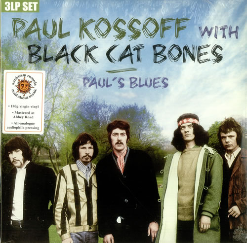 Black Cat Bones Paul's Blues - Sealed 3-LP vinyl record set (Triple LP Album) UK BC-3LPA456747