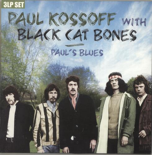 Black Cat Bones Paul's Blues 3-LP vinyl record set (Triple LP Album) UK BC-3LPA691333
