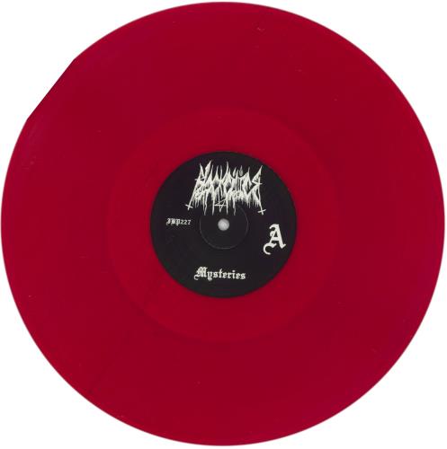 Black Cilice Iron Bonehead Productions - Red vinyl vinyl LP album (LP record) German 17NLPIR824742