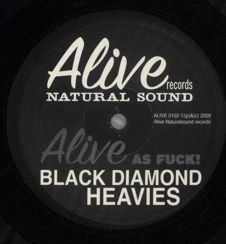 Black Diamond Heavies Alive As Fuck vinyl LP album (LP record) US 9LBLPAL875247