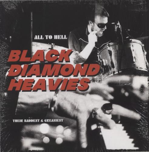 Black Diamond Heavies All To Hell - Their Baddest and Greasiest - Orange Vinyl vinyl LP album (LP record) US 9LBLPAL874981
