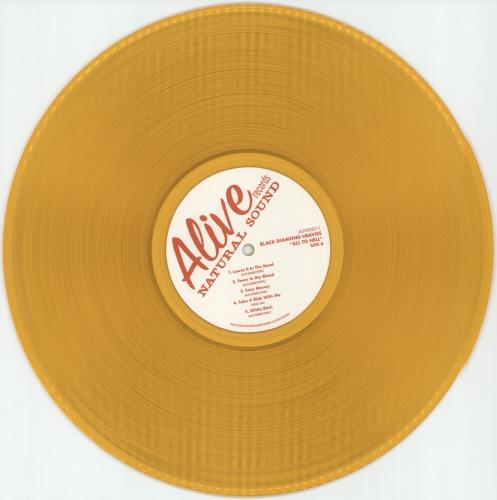 Black Diamond Heavies All To Hell - Their Baddest and Greasiest - Orange Vinyl vinyl LP album (LP record) US 9LBLPAL874981