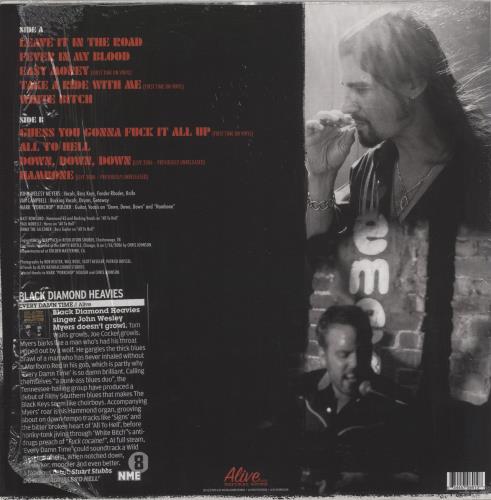 Black Diamond Heavies All To Hell - Their Baddest and Greasiest - Orange Vinyl vinyl LP album (LP record) US 9LBLPAL874981