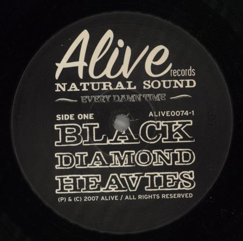Black Diamond Heavies Every Damn Time vinyl LP album (LP record) US 9LBLPEV875248