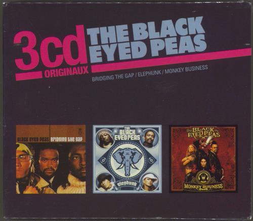 Black Eyed Peas 3CD Originaux 3-CD album set (Triple CD) French BPE3CCD488946
