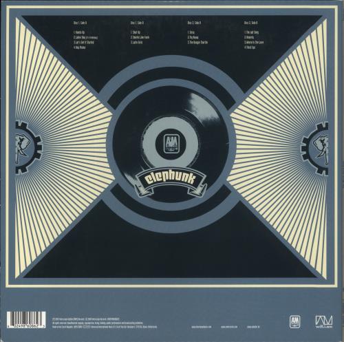 Black Eyed Peas Elephunk - 180gm [2016] 2-LP vinyl record set (Double LP Album) UK BPE2LEL857502