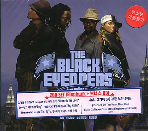 Black Eyed Peas Elephunk 2 CD album set (Double CD) Korean BPE2CEL288408