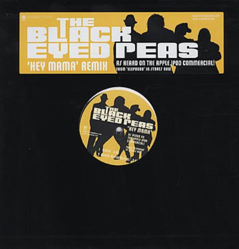 Black Eyed Peas Hey Mama 12" vinyl single (12 inch record / Maxi-single) US BPE12HE307136