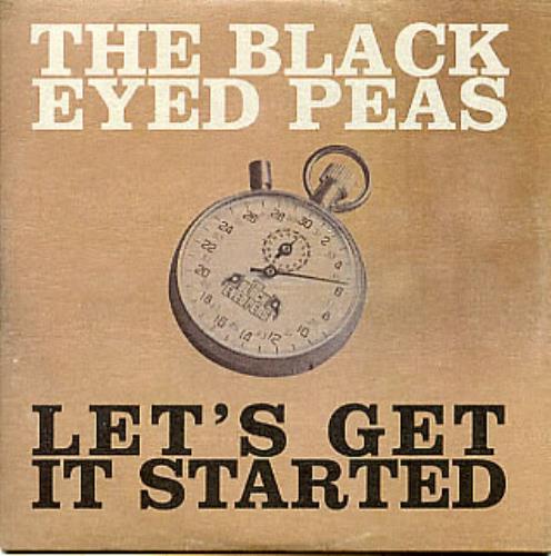 Black Eyed Peas Let's Get It Started CD single (CD5 / 5") UK BPEC5LE297523