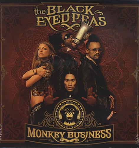 Black Eyed Peas Monkey Business 2-LP vinyl record set (Double LP Album) US BPE2LMO333264