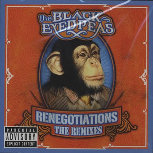Black Eyed Peas Renegotiations - The Remixes CD single (CD5 / 5") Canadian BPEC5RE360822