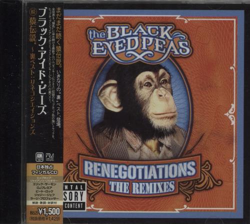 Black Eyed Peas Renegotiations - The Remixes CD album (CDLP) Japanese BPECDRE674189