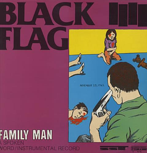 Black Flag Family Man vinyl LP album (LP record) UK BD7LPFA316265