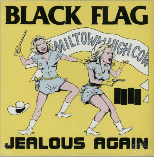 Black Flag Jealous Again - Sealed 10" vinyl single (10 inch record) US BD710JE601015