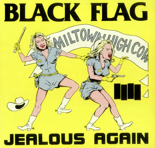 Black Flag Jealous Again 12" vinyl single (12 inch record / Maxi-single) UK BD712JE441000