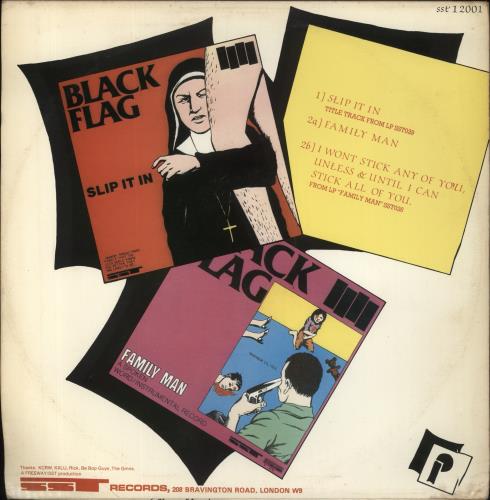 Black Flag Keep It In The Family 12" vinyl single (12 inch record / Maxi-single) UK BD712KE441001
