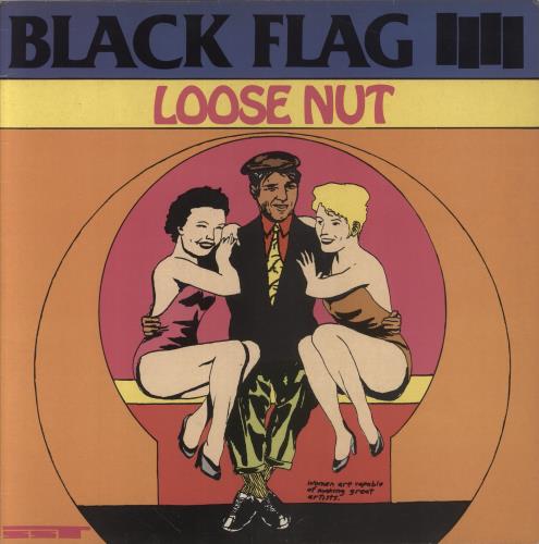 Black Flag Loose Nut - VG vinyl LP album (LP record) UK BD7LPLO862574