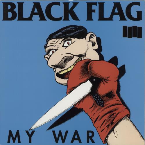 Black Flag My War - EX vinyl LP album (LP record) US BD7LPMY756775