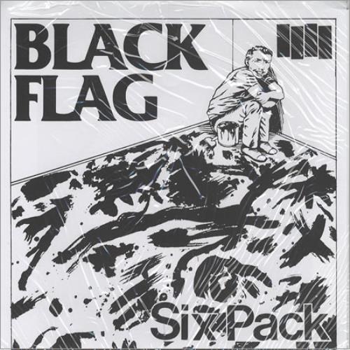 Black Flag Six Pack 7" vinyl single (7 inch record / 45) US BD707SI367321