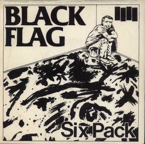 Black Flag Six Pack 7" vinyl single (7 inch record / 45) US BD707SI866385