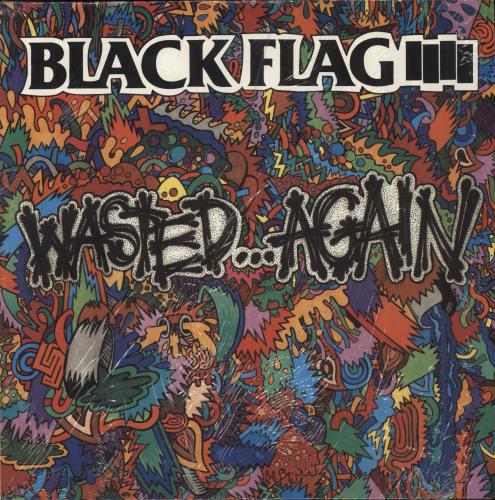 Black Flag Wasted...Again vinyl LP album (LP record) US BD7LPWA882552