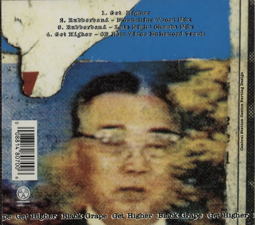 Black Grape Get Higher - CD2 CD single (CD5 / 5") UK BGRC5GE99983