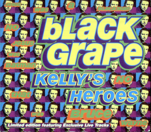 Black Grape Kelly's Heroes 2-CD single set (Double CD single) UK BGR2SKE500806