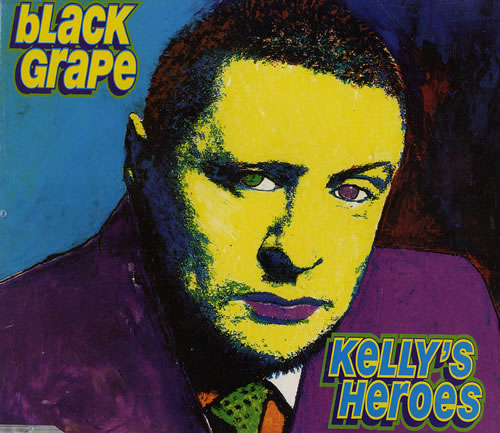 Black Grape Kelly's Heroes CD single (CD5 / 5") UK BGRC5KE98733