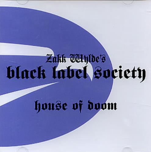 Black Label Society House Of Doom CD single (CD5 / 5") US AKSC5HO299405