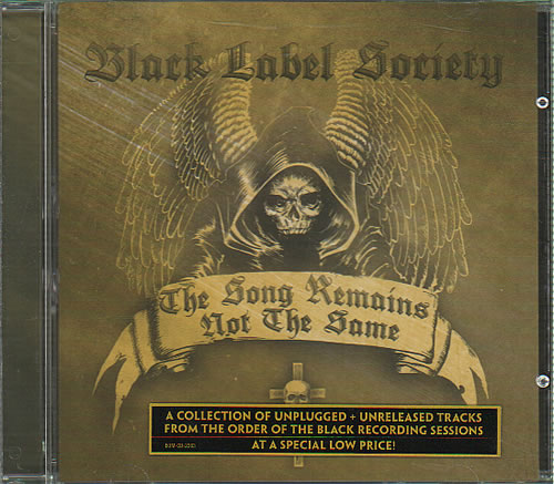 Black Label Society The Song Remains Not The Same CD album (CDLP) US AKSCDTH636820