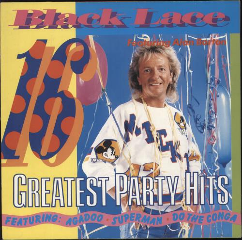 Black Lace (UK) 16 Greatest Party Hits vinyl LP album (LP record) German LCELPGR738072
