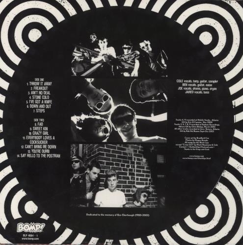 Black Lips The Black Lips vinyl LP album (LP record) US ZLDLPTH839486