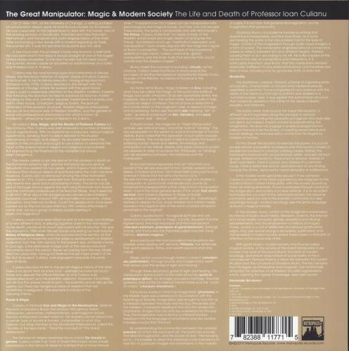 Black Lung The Great Manipulator + CD - Clear Vinyl vinyl LP album (LP record) US 6-CLPTH848859