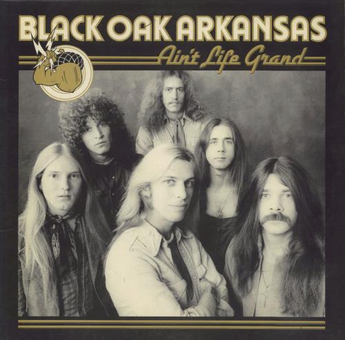 Black Oak Arkansas Ain't Life Grand vinyl LP album (LP record) UK BOKLPAI804257