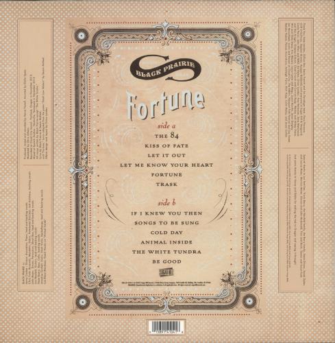 Black Prairie Fortune vinyl LP album (LP record) US BZ3LPFO889985